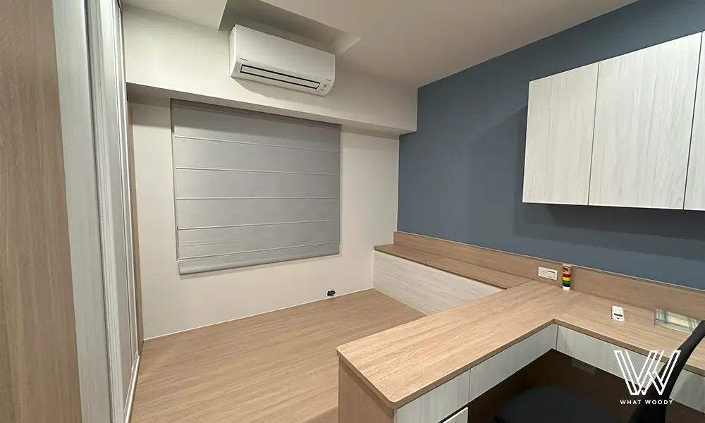 羅馬簾是一種兼具布料柔和感與硬挺造型的窗簾選擇